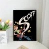 1pc Scott Pilgrim Vs The World Movie Poster Self adhesive Art Waterproof Paper Sticker Coffee House - Scott Pilgrim Merch