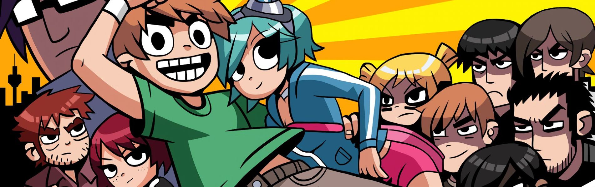 Scott Pilgrim Merch Banner - Scott Pilgrim Merch