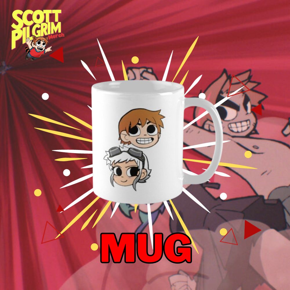 Scott Pilgrim Merch Mug - Scott Pilgrim Merch