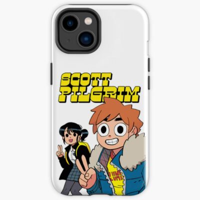 Scott Pilgrim Anime White Iphone Case - Scott Pilgrim Merch