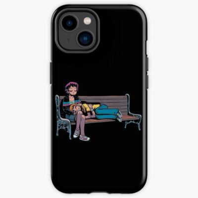 Scott Ramona On A Bench Iphone Case - Scott Pilgrim Merch